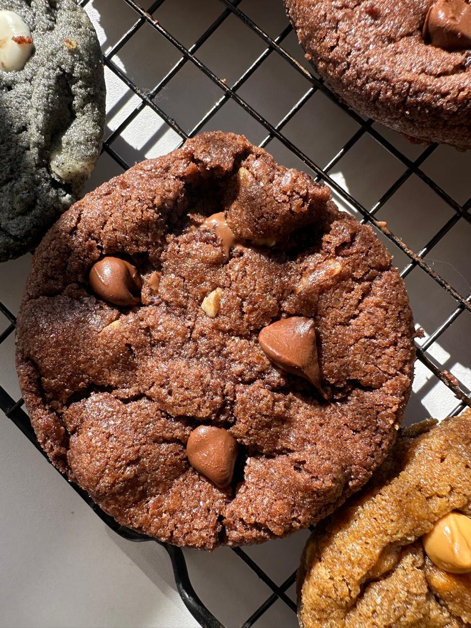 Galletas Saudades — texturas y toppings